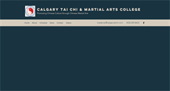 Desktop Screenshot of calgarytaichi.com